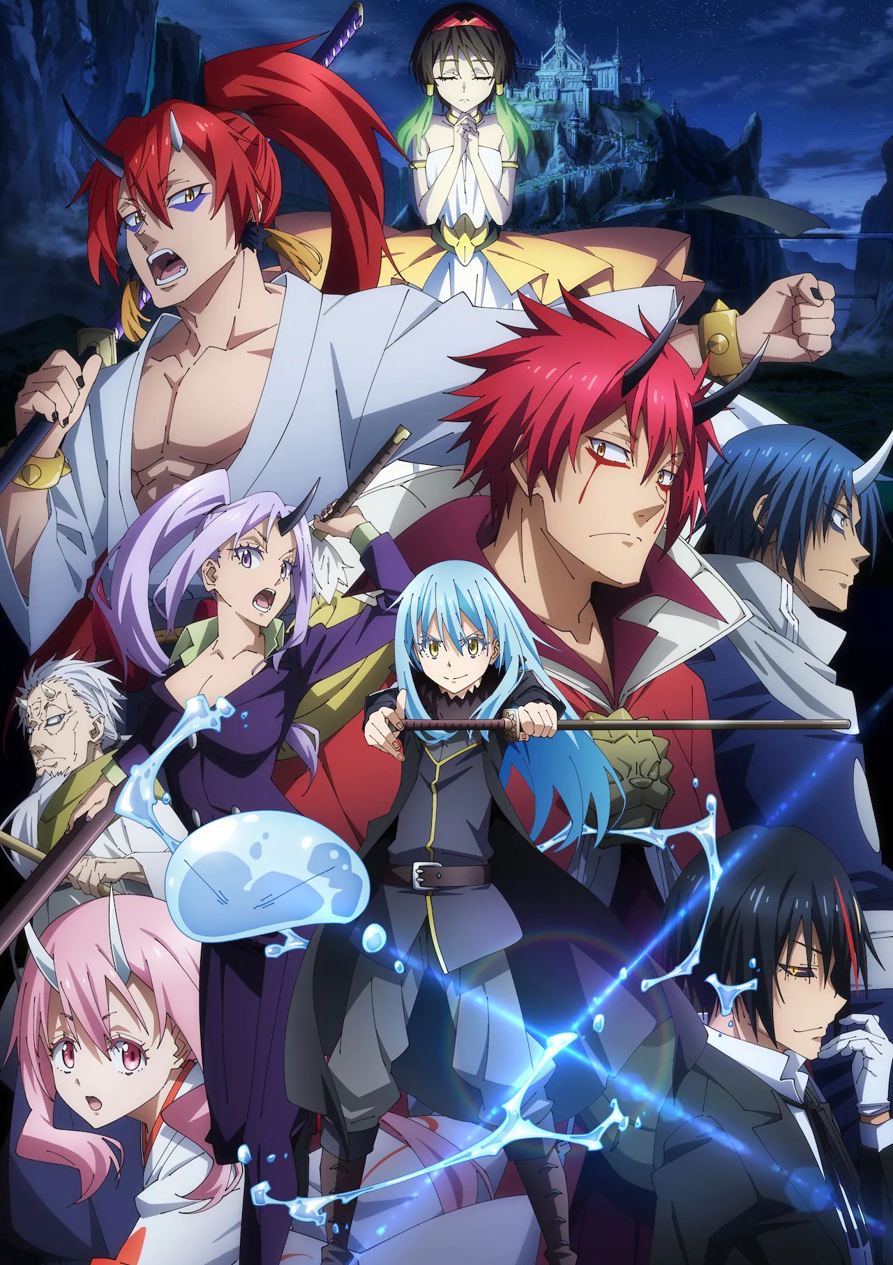 دانلود انیمه That Time I Got Reincarnated as a Slime the Movie: Scarlet Bond 2022