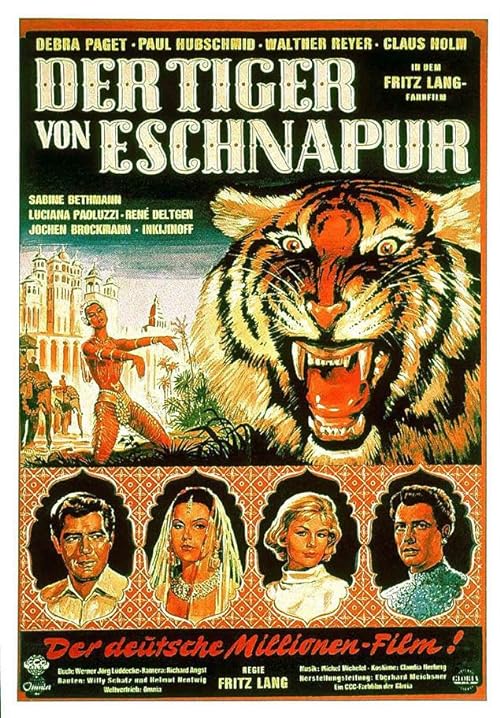 دانلود فیلم The Tiger of Eschnapur 1959