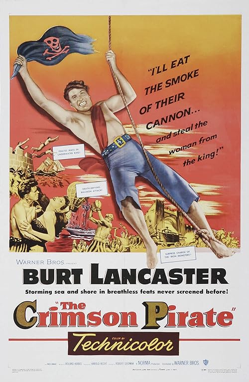 دانلود فیلم The Crimson Pirate 1952